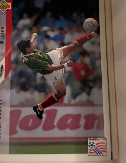1994 Upper Deck World Cup #30 Jorge Campos — front