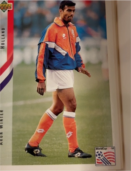 1994 Upper Deck World Cup #177 Aron Winter — front