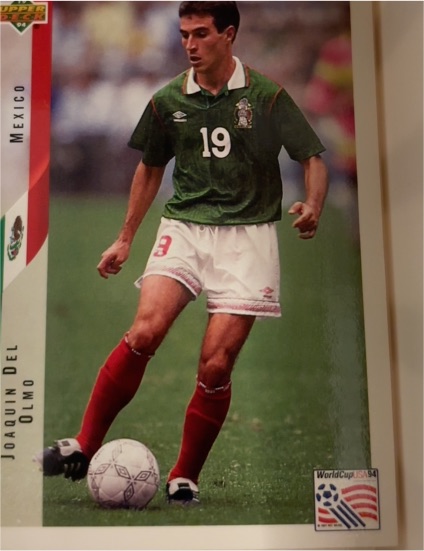 1994 Upper Deck World Cup #29 Joaquin Del Olmo — front