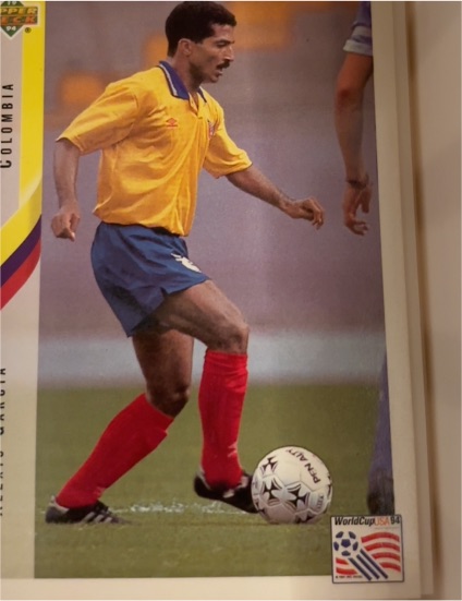 1994 Upper Deck World Cup #52 Alexis Garcia — front