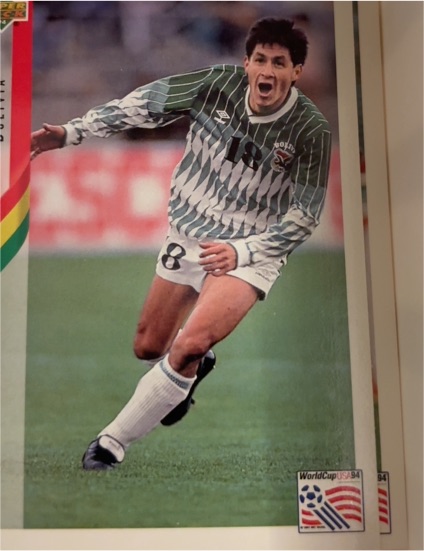 1994 Upper Deck World Cup #318 Marco Etcheverry — front