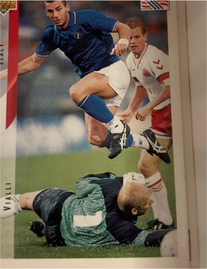 1994 Upper Deck World Cup #158 Gianluca Vialli — front