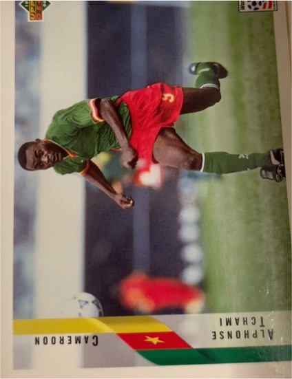 1994 Upper Deck World Cup #230 Alphonse Tchami — front