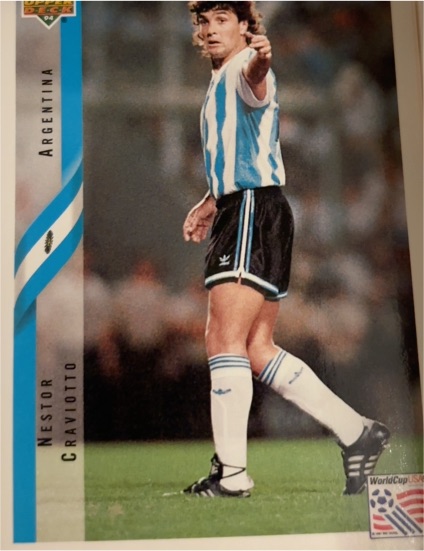 1994 Upper Deck World Cup #235 Nestor Craviotto — front