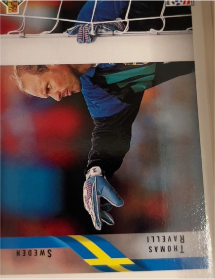 1994 Upper Deck World Cup Contenders #86 Thomas Ravelli — front