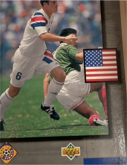 1994 Upper Deck World Cup Contenders #311 John Harkes USA — front