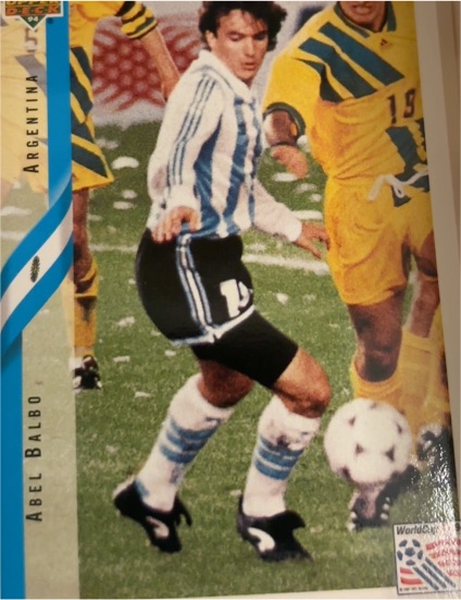 1994 Upper Deck World Cup #233 Abel Balbo — front