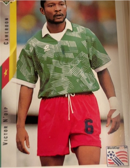 1994 Upper Deck World Cup #228 Victor N'Dip — front