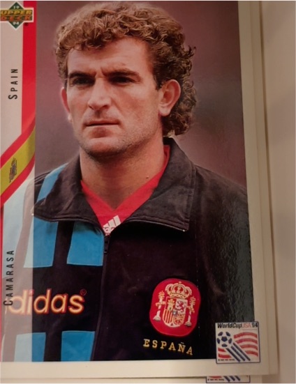 1994 Upper Deck World Cup #195 Paco Camarasa — front