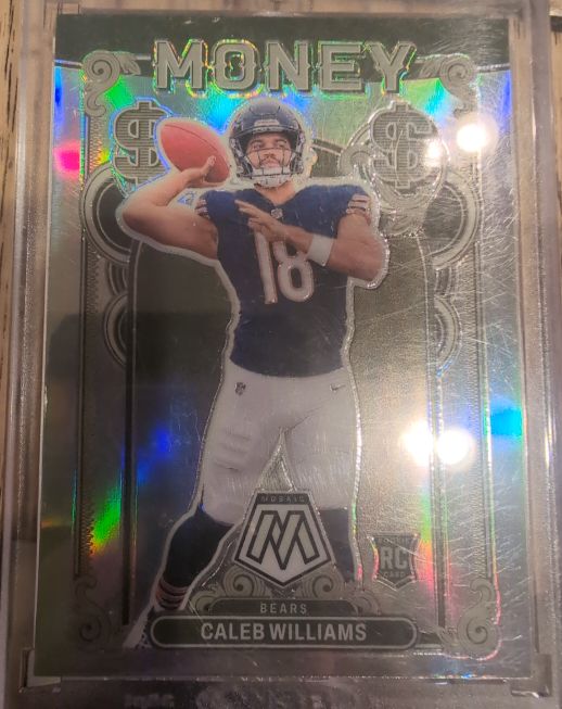 2024 Panini Mosaic Money #Money Caleb Williams Rookie Card — front