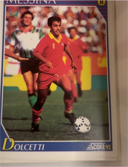 1992 Score Italian Soccer #309 Aldo Dolcetti — front