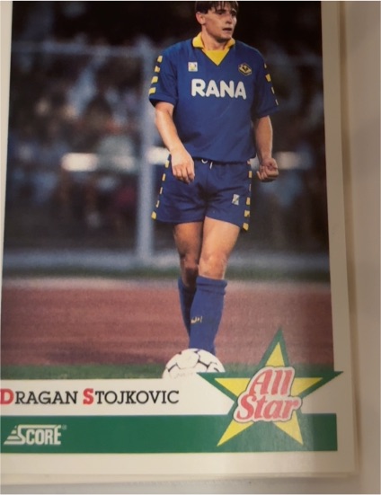 1991-92 Score Italian #421 Dragan Stojkovic — front