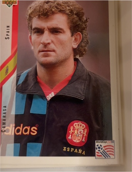 1994 Upper Deck World Cup #195 Paco Camarasa — front
