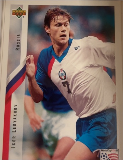 1994 Upper Deck World Cup #257 Igor Ledyakhov — front