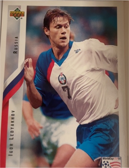 1994 Upper Deck World Cup #257 Igor Ledyakhov — front