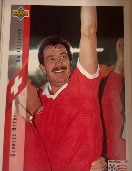 1994 Upper Deck World Cup #131 Georges Bregy — front