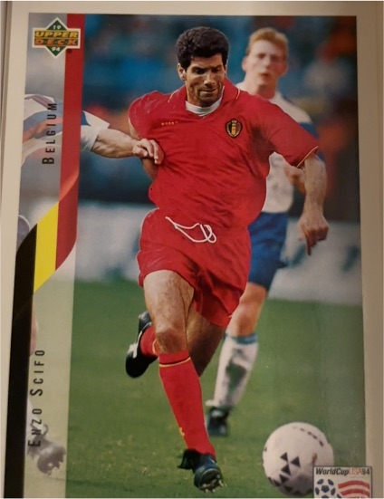 1994 Upper Deck World Cup #106 Enzo Scifo — front