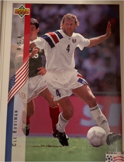 1994 Upper Deck World Cup #15 Cle Kooiman — front