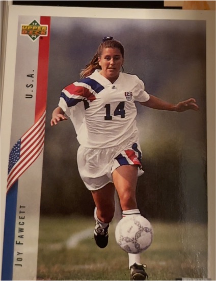 1994 Upper Deck World Cup #272 Joy Fawcett — front