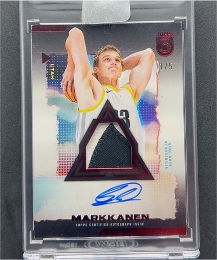 2024 Topps 3 #1 Lauri Markkanen — front
