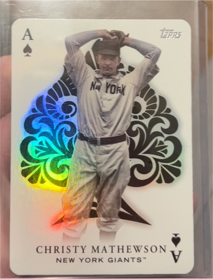 2023 Topps Series 2 All Aces #AA-35 Christy Mathewson — front