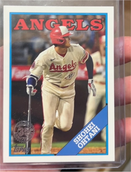 2023 Topps Series 2 35th Anniversary #2T88-9 Shohei Ohtani — front