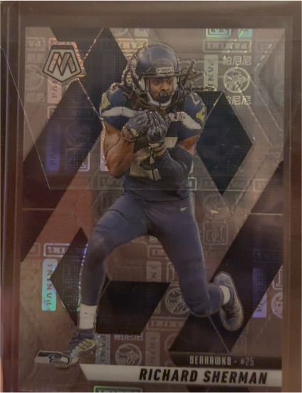 2025 Panini Mosaic #222 Richard Sherman — front