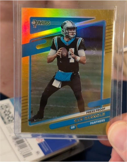 2021 Panini Donruss #37 Sam Darnold — front