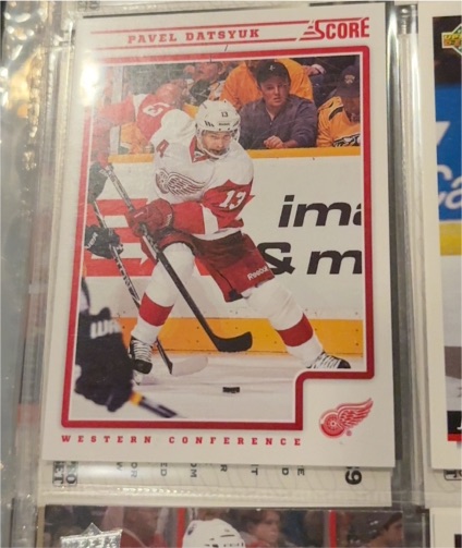 2012-13 Score #176 Pavel Datsyuk — front