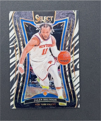 2024-25 Panini Select #332 Jalen Brunson — front