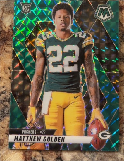 2025 Panini Mosaic #285 Matthew Golden — front