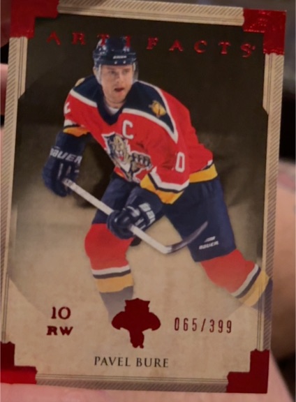 2013 Upper Deck Artifacts #065 Pavel Bure — front