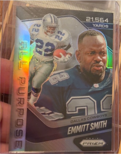 2025 Panini Prizm #11 Emmitt Smith All Purpose Silver Prizm — front