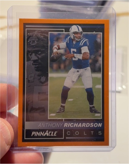 2024 Panini Encore Pinnacle #85 Anthony Richardson — front