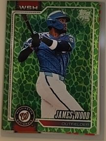 2026 Topps Series 1 #349 James Wood — front
