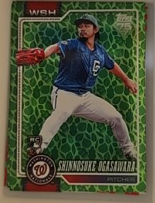 2026 Topps Series 1 #32 Shinnosuke Ogasawara — front