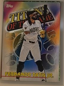 2026 Topps #TOG-19 Fernando Tatis Jr. Titans of the Game — front