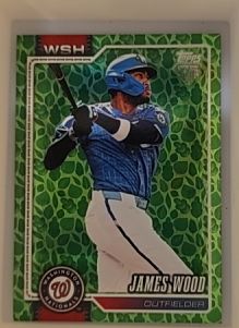 2026 Topps Series 1 #349 James Wood — front