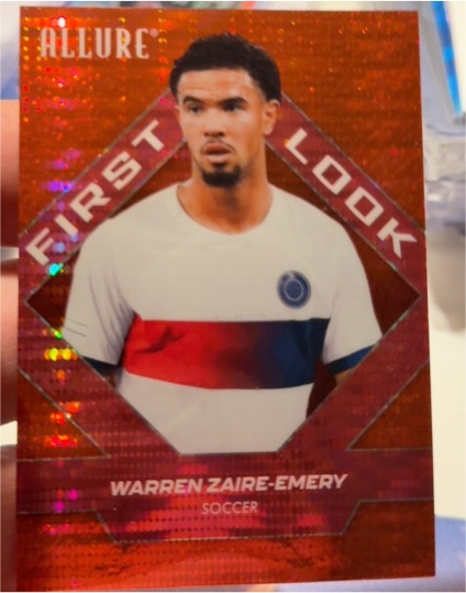 2025 Upper Deck Allure SE #106 Warren Zaire-Emery First Look — front