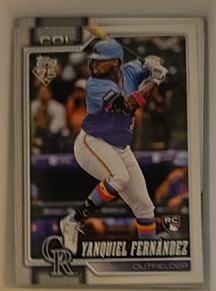 2026 Topps Series 1 #116 Yanquiel Fernandez — front