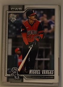 2026 Topps Series 1 #329 Miguel Vargas — front