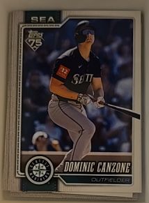 2026 Topps Series 1 #156 Dominic Canzone — front