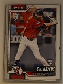 2026 Topps Series 1 #35 C.J. Kayfus — front