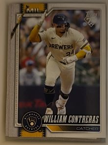 2026 Topps Series 1 #192 William Contreras — front