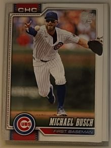 2026 Topps Series 1 #348 Michael Busch — front