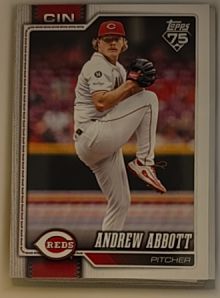 2026 Topps Series 1 #218 Andrew Abbott — front