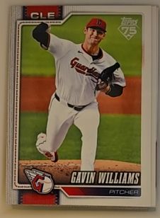 2026 Topps Series 1 #254 Gavin Williams — front