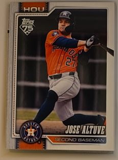 2026 Topps Series 1 #278 Jose Altuve — front