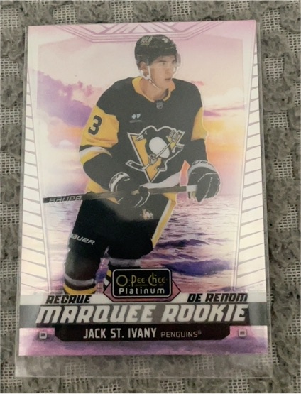 2024-25 O-Pee-Chee Platinum #247 Jack St. Ivany — front