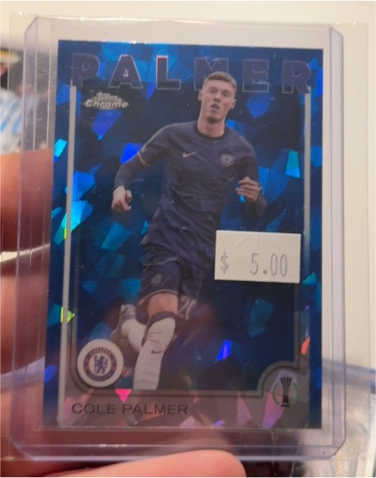 2024-25 Topps Chrome UEFA #32 Cole Palmer — front